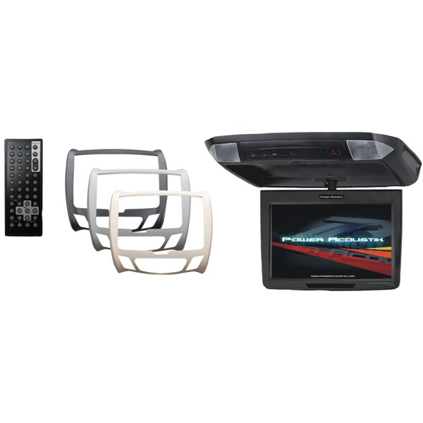 Power Acoustik Ceiling-Mount 11.2" Monitor with IR Transmitter and 3 Skins PT-110CM